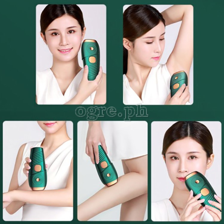 Intense Pulsed Light (IPL) Hair Remover Epilator ~ Green | Lazada PH