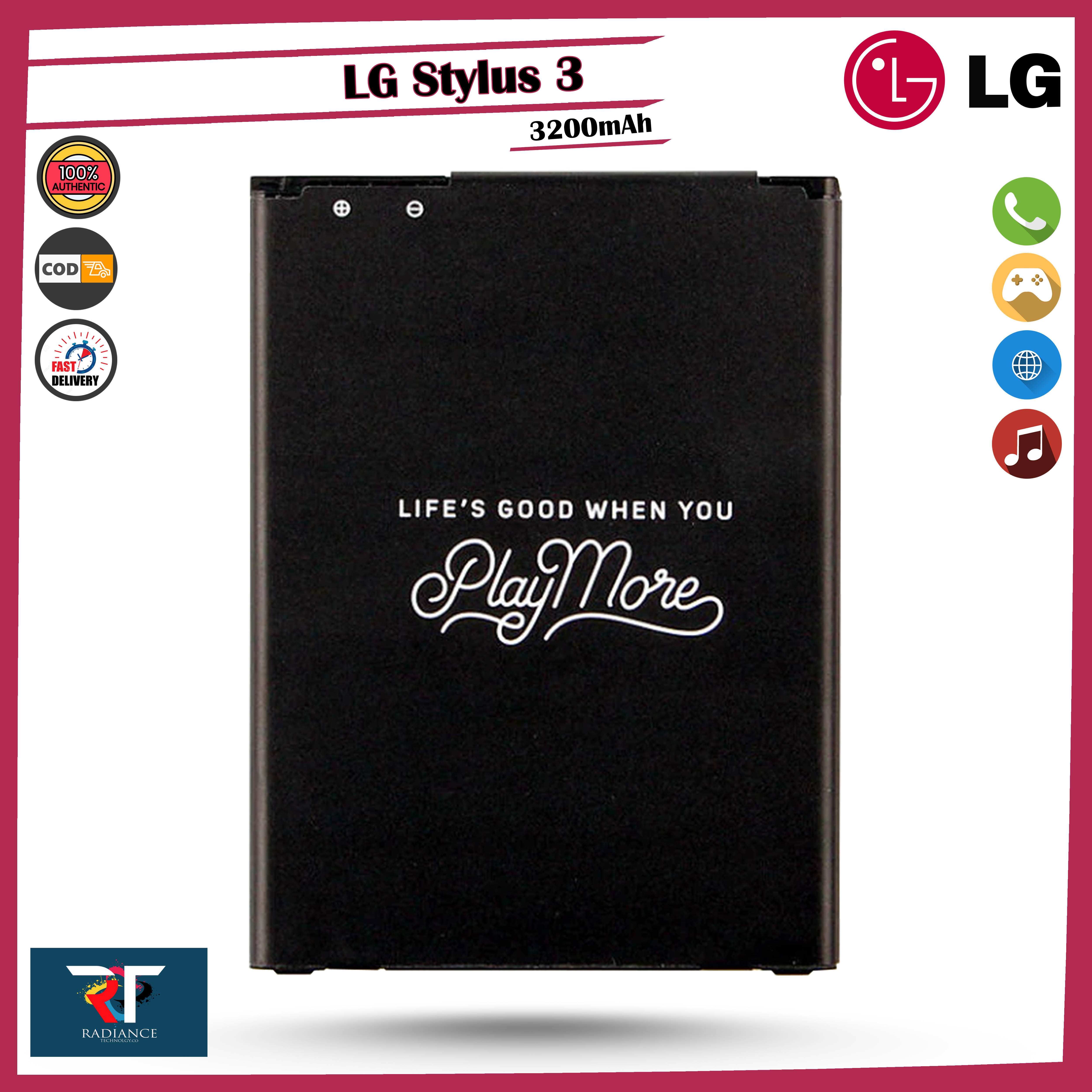 Replacement Battery BL-44E1F For LG Stylo 3 (LS777 / M430 / L83BL / L84VL) – EAC63320501
