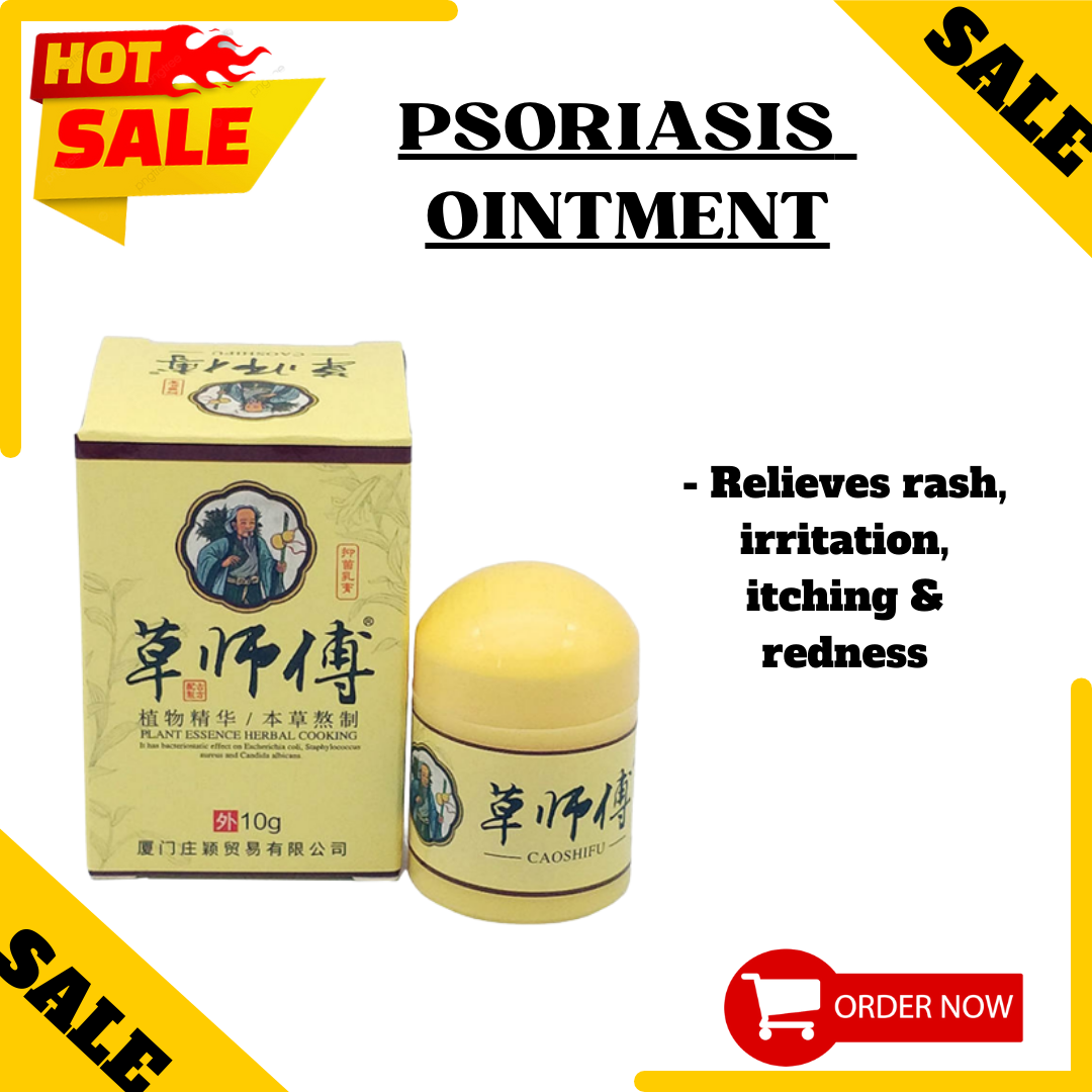 Caoshifu 10g Eczema Treatment Ointment Antibacterial Psoriasis Cream Herbal Itching Skin Care 7705