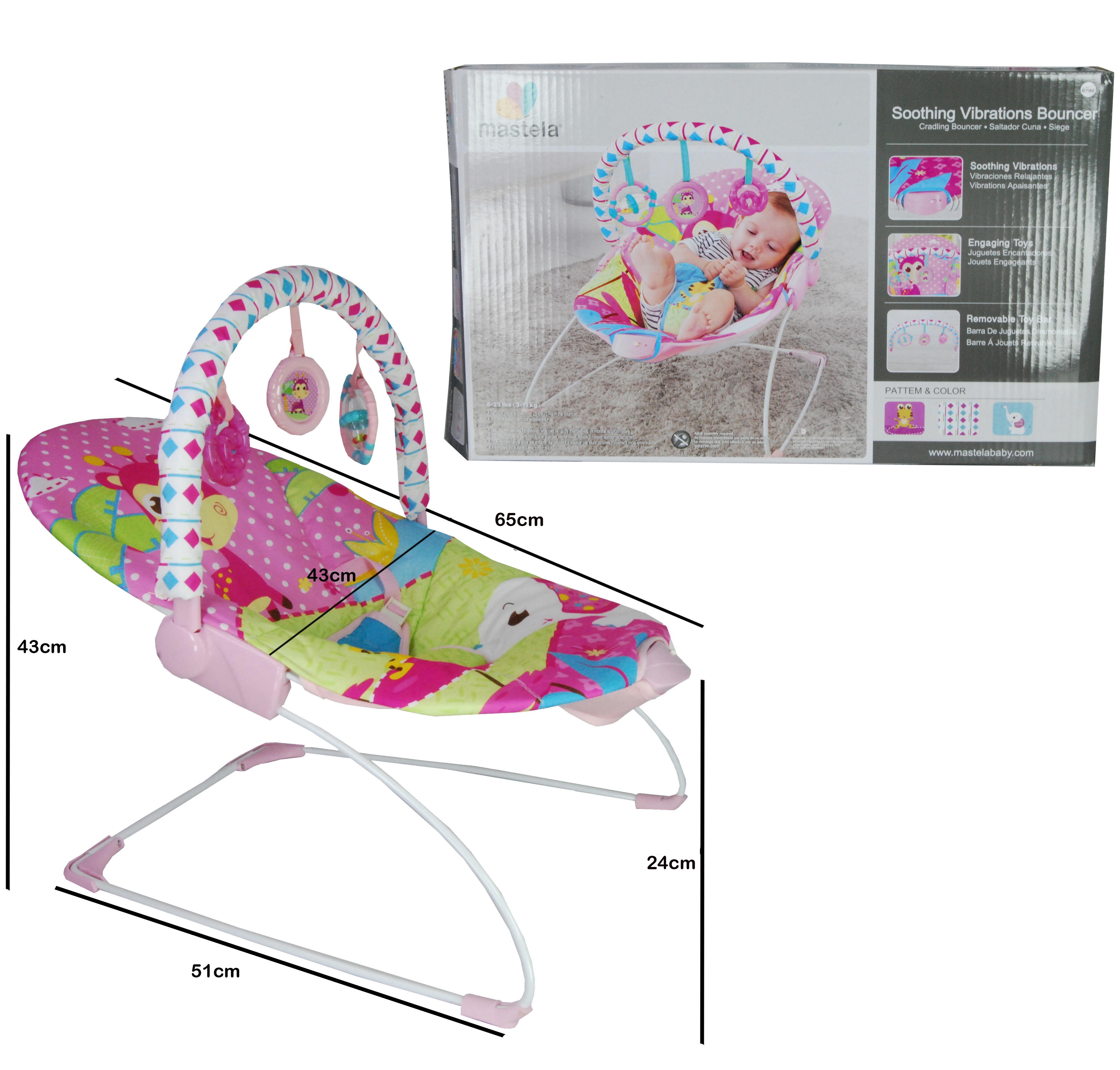 Soothing Vibration Bouncer Lazada PH
