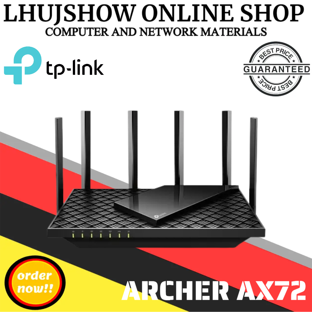 Archer AX72, AX5400 Dual-Band Gigabit Wi-Fi 6 Router
