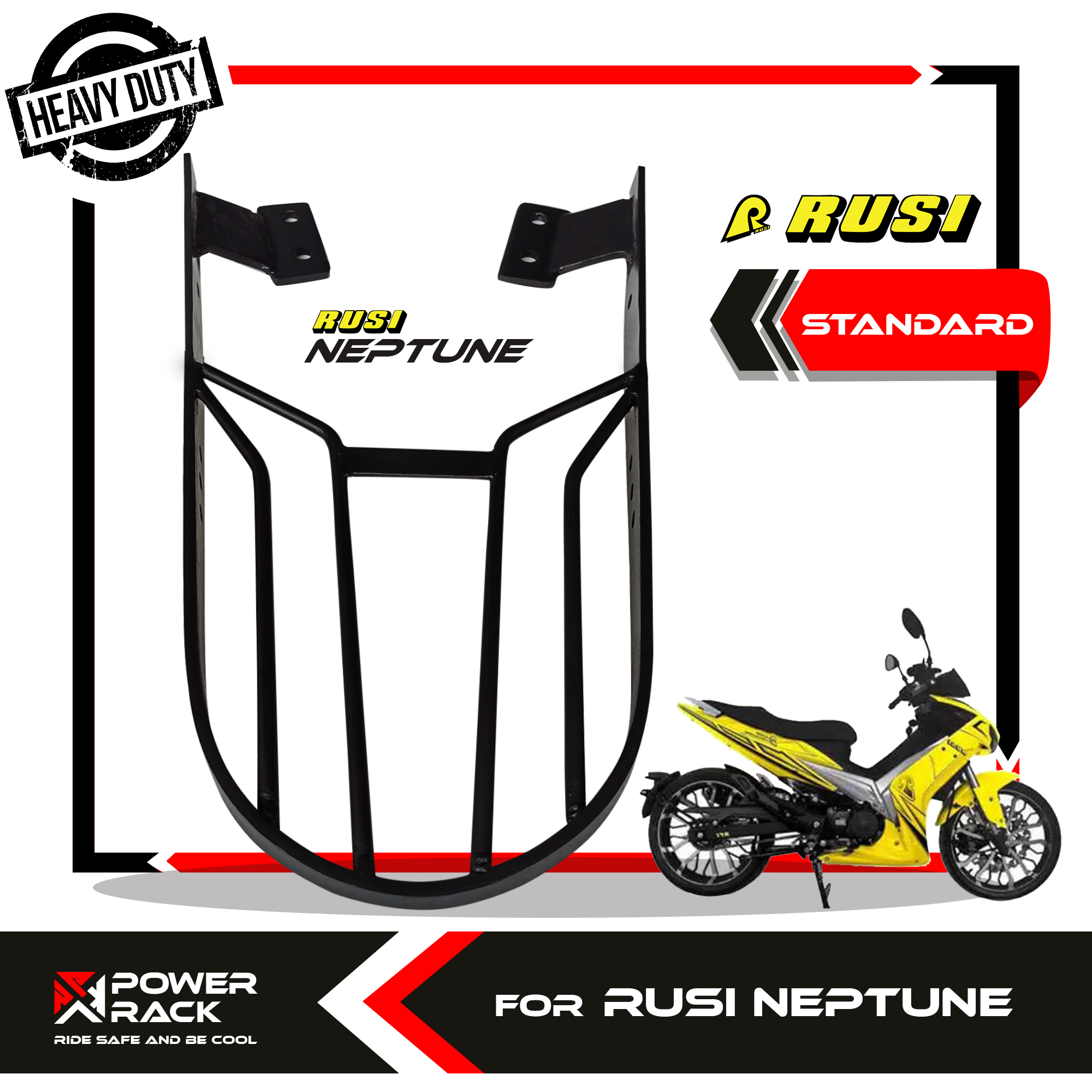 RUSI Neptune Top box bracket Power Rack/ Monorack Powder