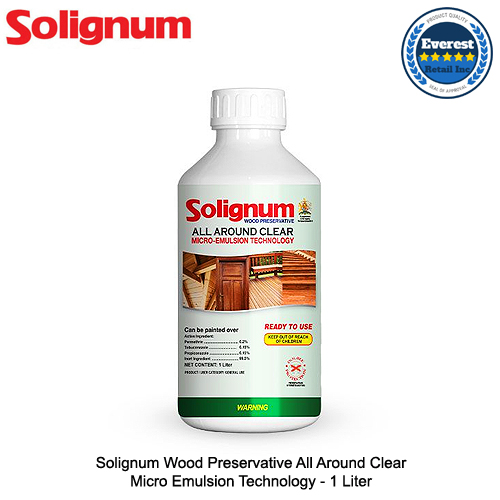 Solignum Wood Preservative All Around Clear Micro Emulsion Technology
