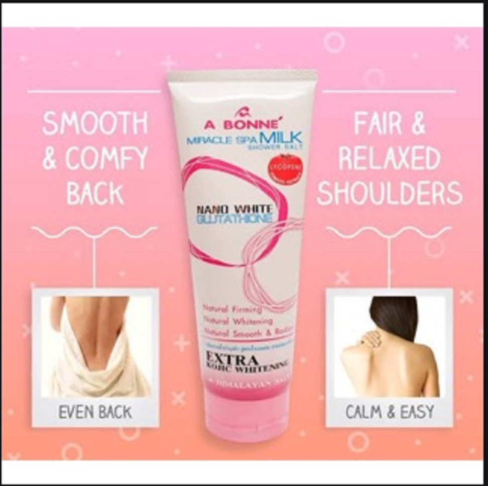 nano white glutathione spa milk A Bonne Miracle A Bonne Miracle Spa Milk