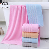 Socone 100% Cotton Bath Towel Super Water Absorbent 70x140cm