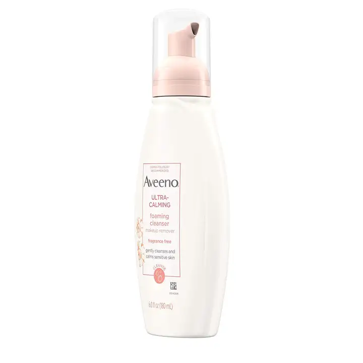 aveeno ultra calming foaming cleanser ph