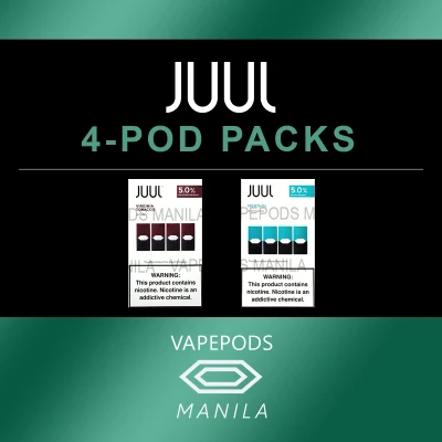 Menthol or Virginia Tobacco Pods 5% US Version - Compatible with ZiiP Devices