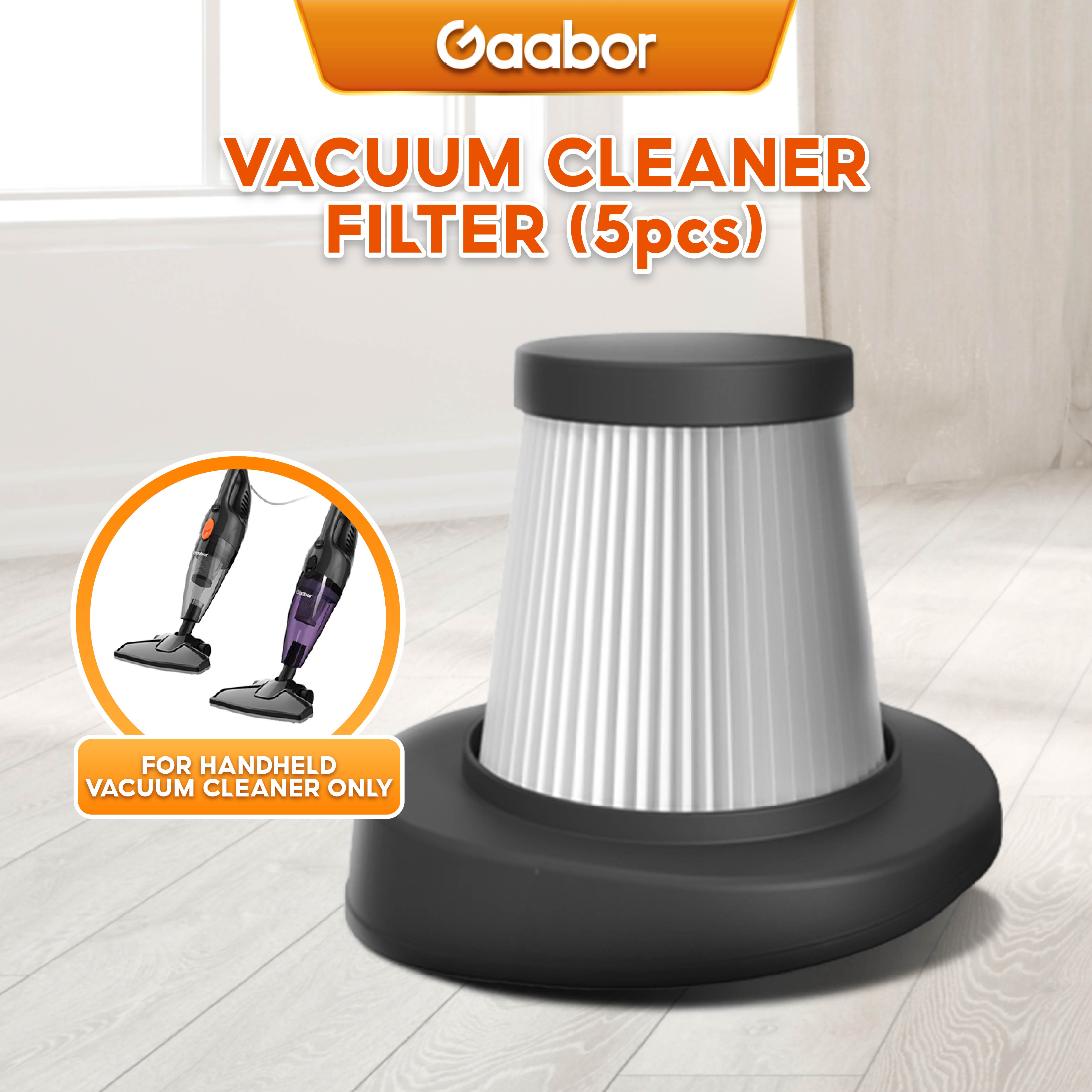 Gaabor Vacuum Cleaner, Household 2in1Mini Handheld Light & Clean Dual