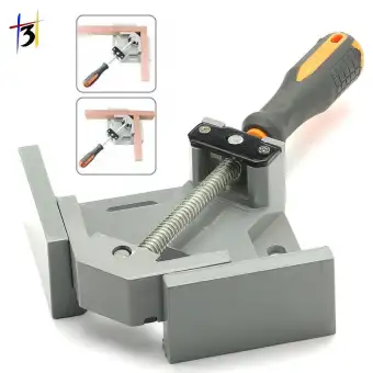 Swing Jaw Corner Clamp 90 Degree Corner Right Angle 68mm Clamp Wood Working Clip Photo Frame Tool Grey