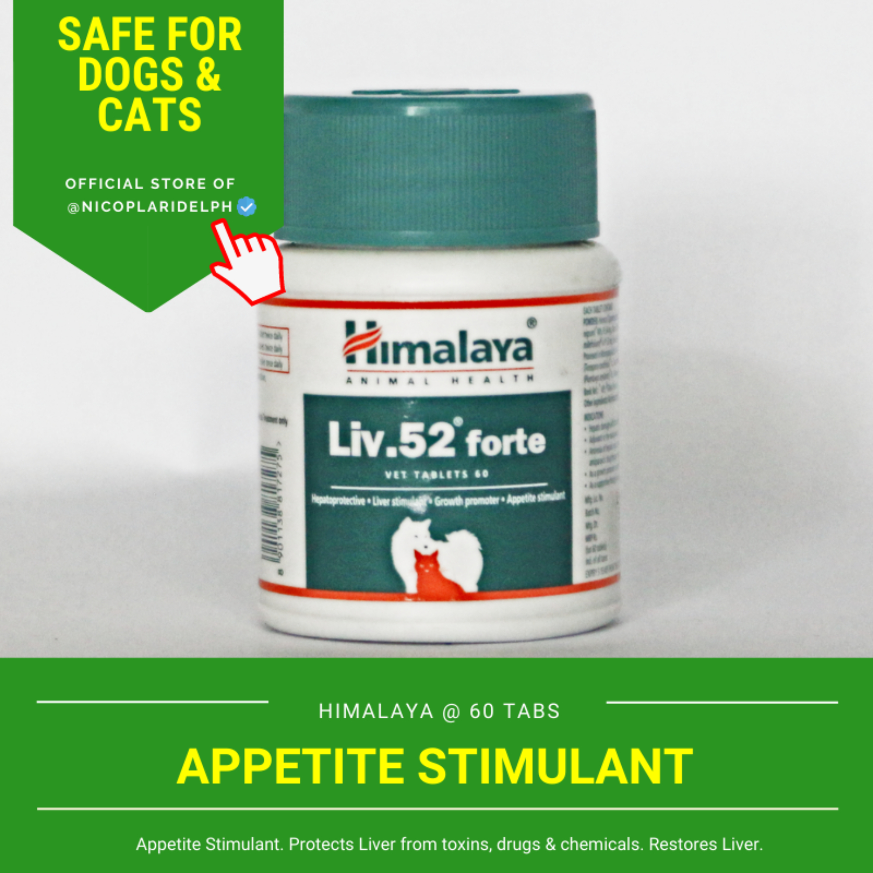 Himalaya Liv 52 Pet Natural Appetite Stimulant and Liver