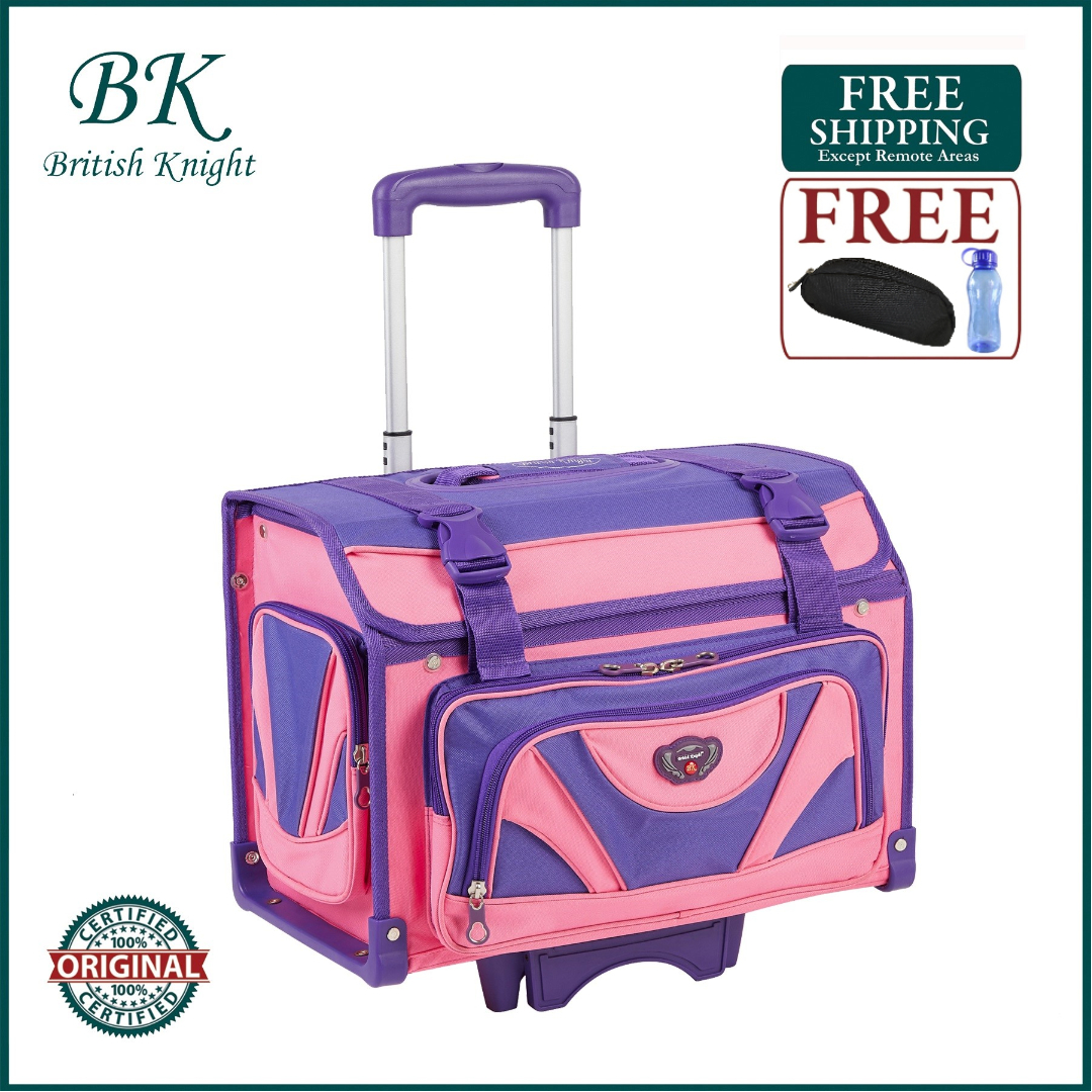 British Knight Trolley Bag British Knight BBT20221 SBT Violet Pink