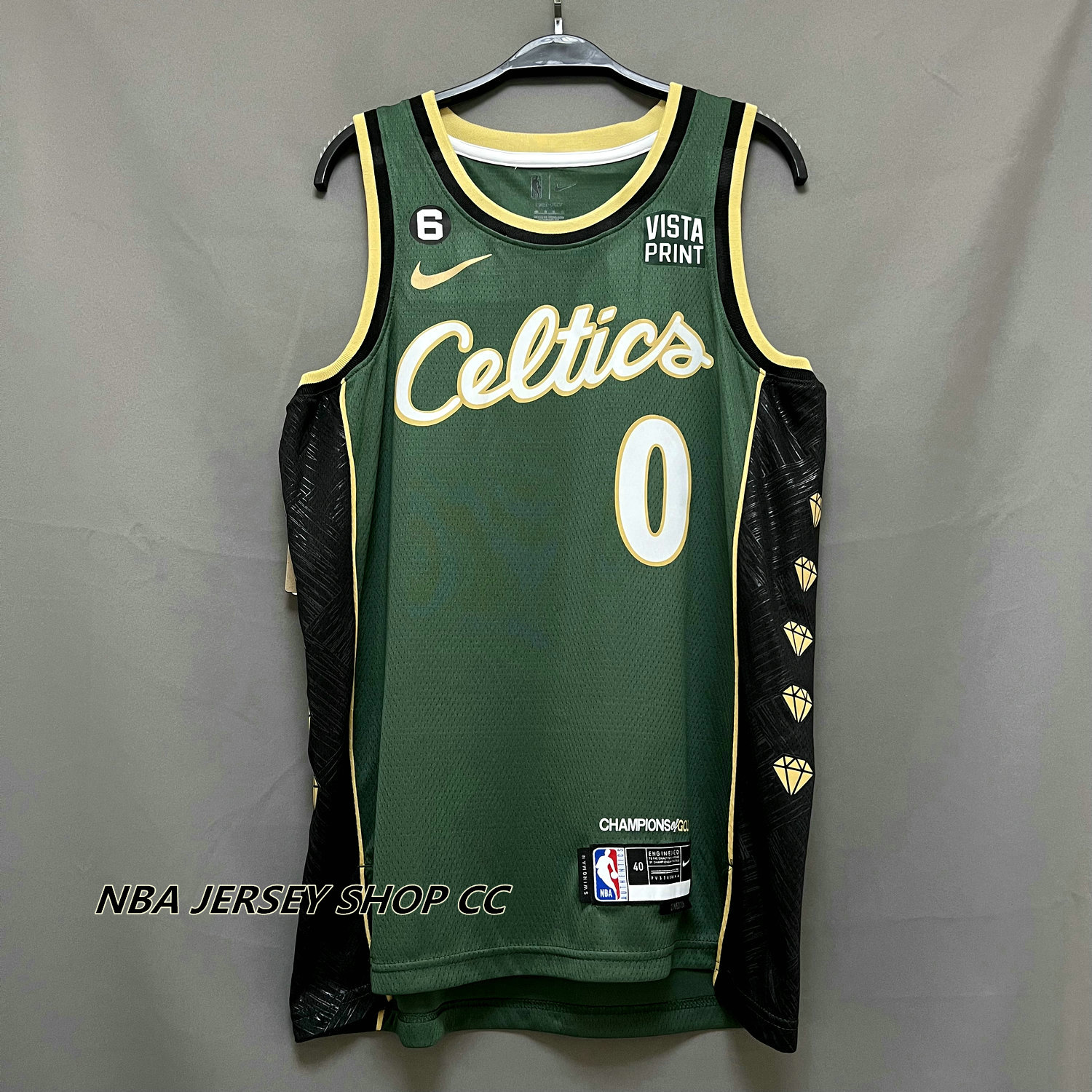 Boston Celtics Jayson Tatum 2022-23 City Green Jersey