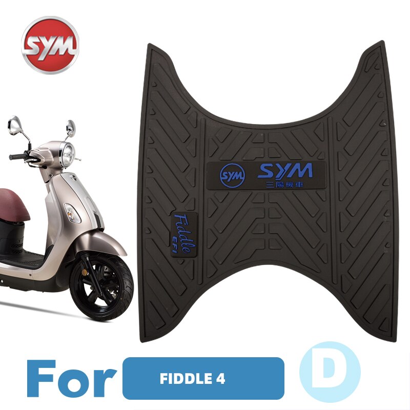 For Sym Fnx150 Scooter Motorcycle Mats Pedal ，rubber Foot Skid