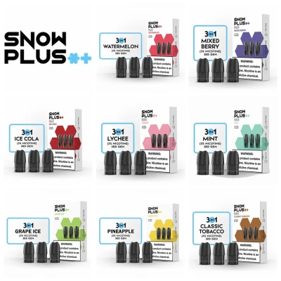 Snowplus pods 3in1 flavor E-liquid juice Snowplus GEN 3 Pods Vape pods 100% Legit