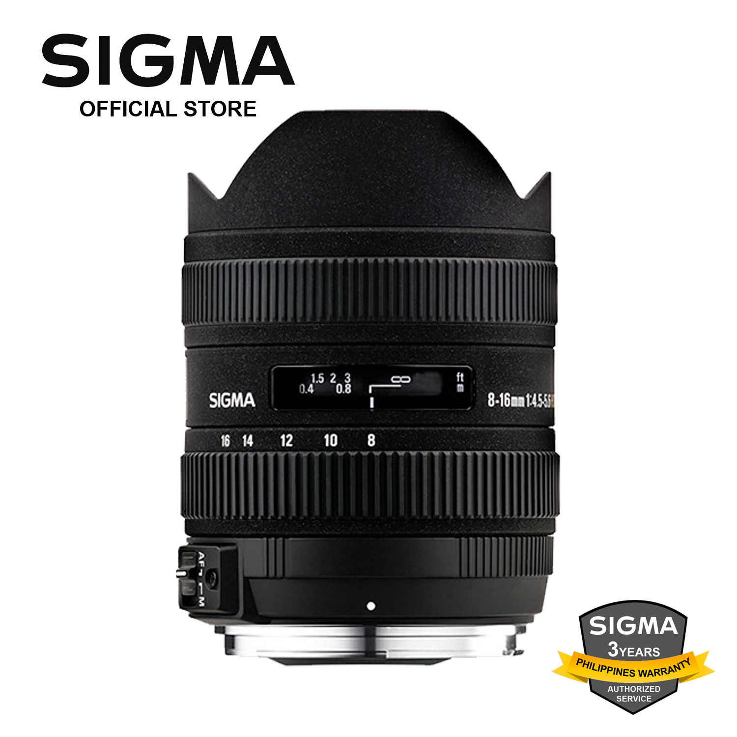 SIGMA 8-16mm F4.5-5.6 DC Canon用