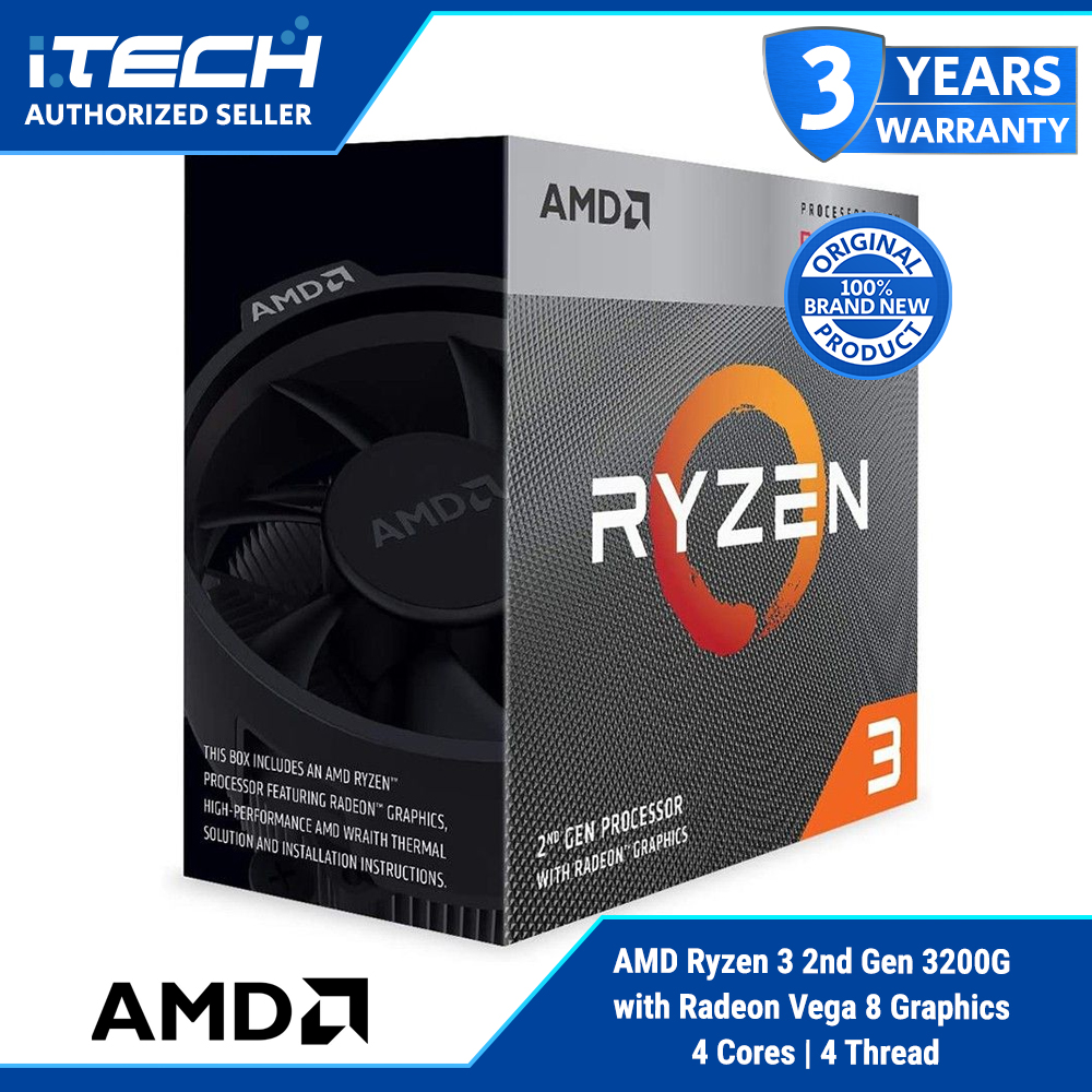 Wraith Stealth Ryzen 3100 Ryzen Processor Amd Ryzen 3100 Graphics