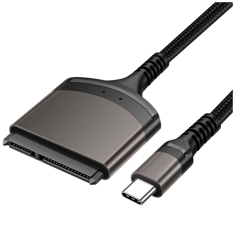 Type-c to sata 3.0 cable sata to usb c adapter sata cable 2.5inch external ssd hdd adapter cable hard drive 22 pin sata iii for pc