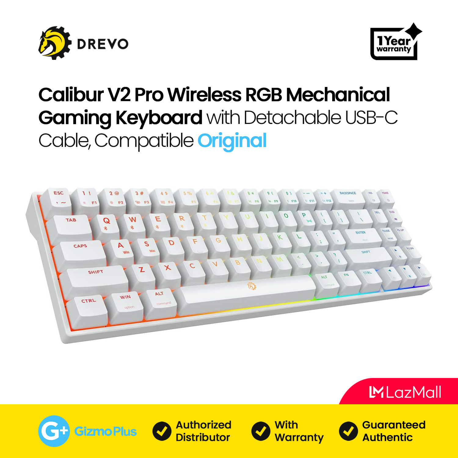 DREVO Calibur V2 PRO 完品 AJvcu-m64643216050 PC周辺機器 