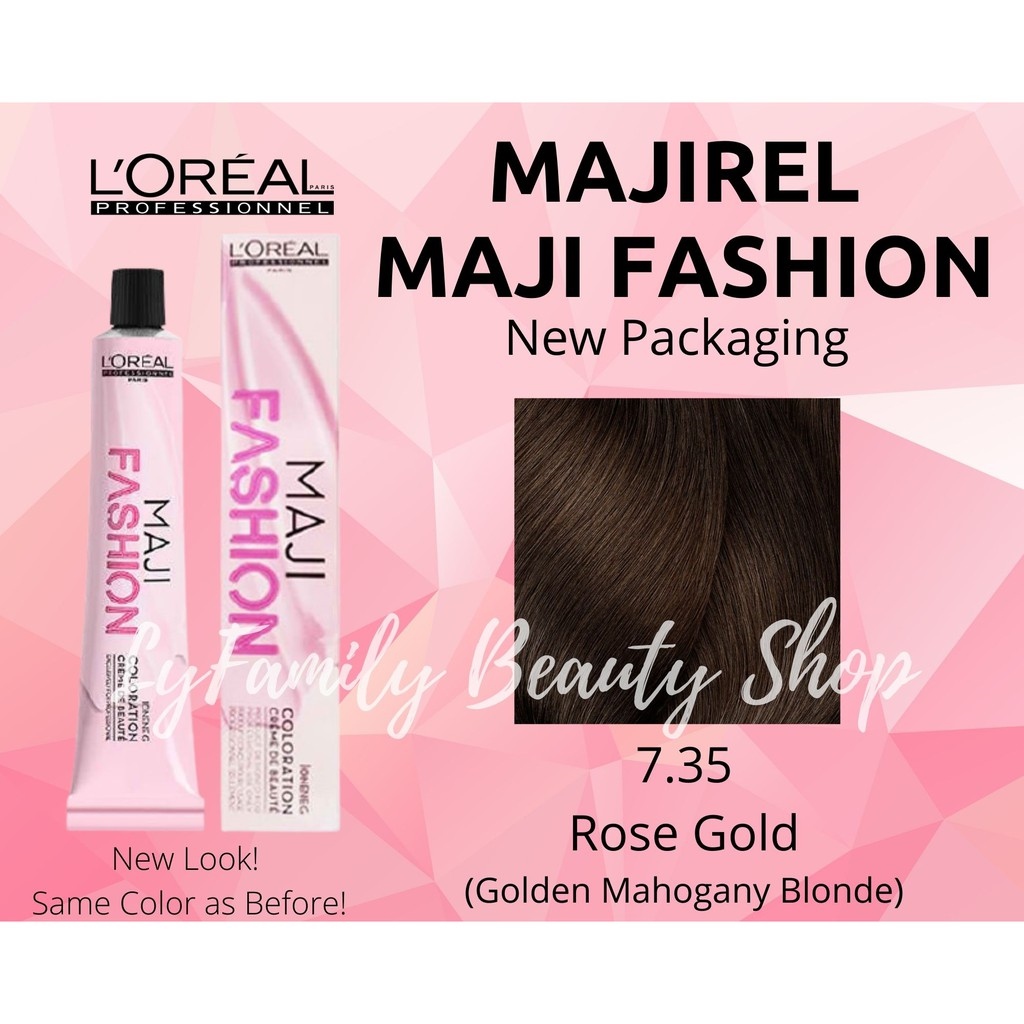 AUTHENTIC Loreal Majirel Hair Color 50ml (Color In Number 7 Series