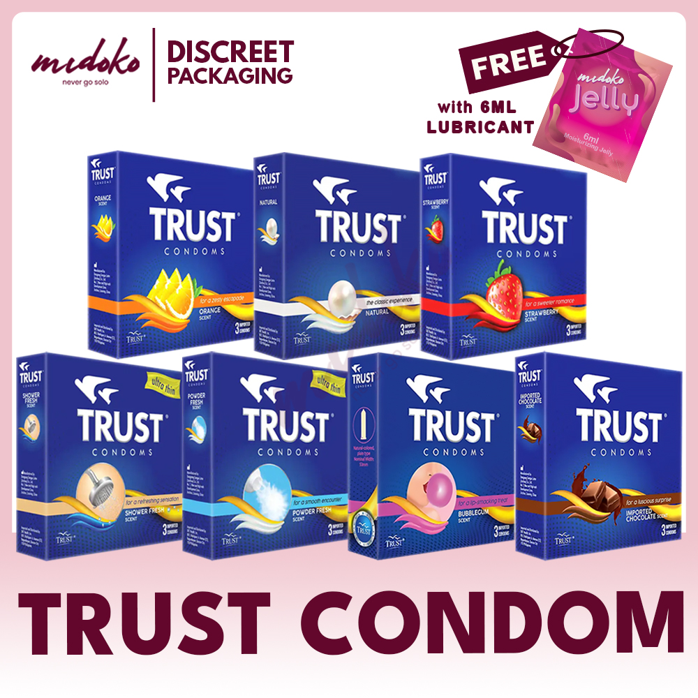 Midoko Trust Ultra Thin Powder Fresh Condom - 3s