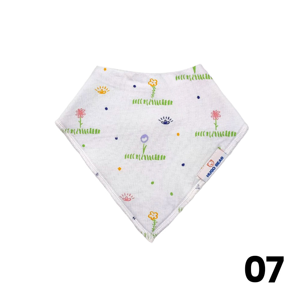 Baby Boy Bibs Triangle With Button 100 Cotton Bibdana Triangle Cloth