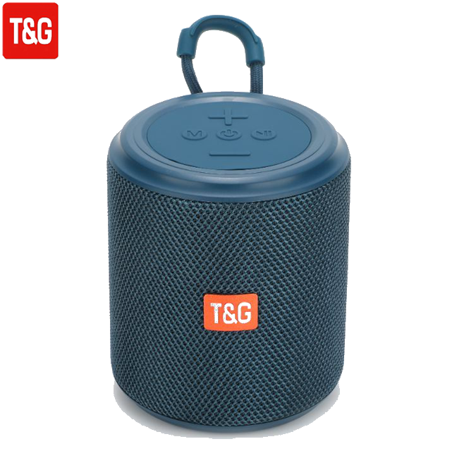 T&G TG-337 TWS Round Portable Wireless Bluetooth Speaker with LED Flashing  Lights