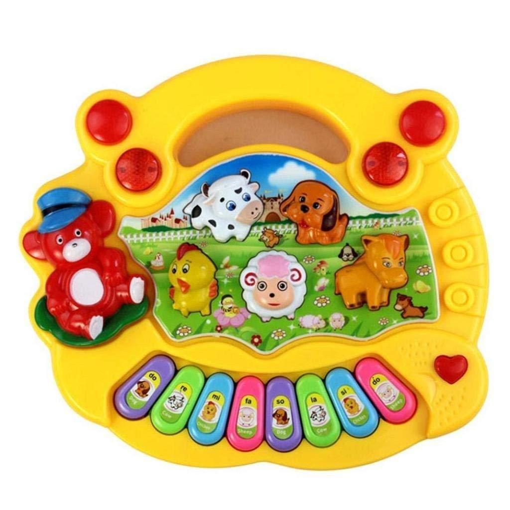 Early Education 1 Year Olds Baby Toy Animal Farm Piano Music Developmental Toys  Baby Musical Instrument for Children & Kids Boys and Girls | Lazada PH