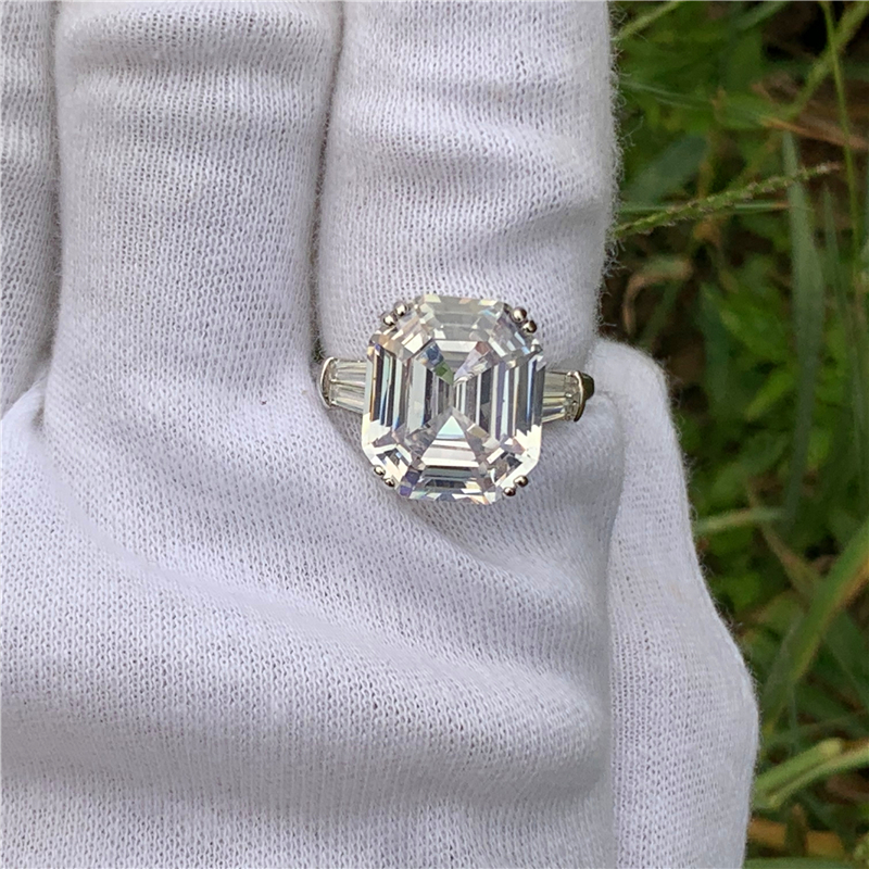 Set di fedi nuziali in argento sterling fatte a mano: anelli di coppia moderni - Italia