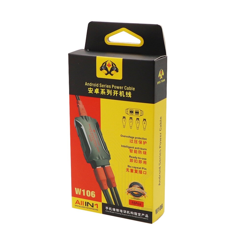 W106 All IN 1 Specialized Android Phones DC Power Supply Cable | Lazada PH