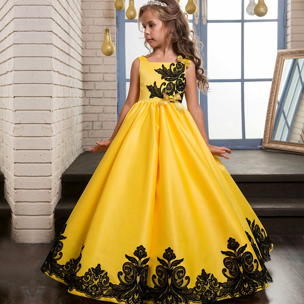 Flower Girl Dress Ball gowns Kids Dresses For Girls Party – Chilazexpress  Ltd-mncb.edu.vn
