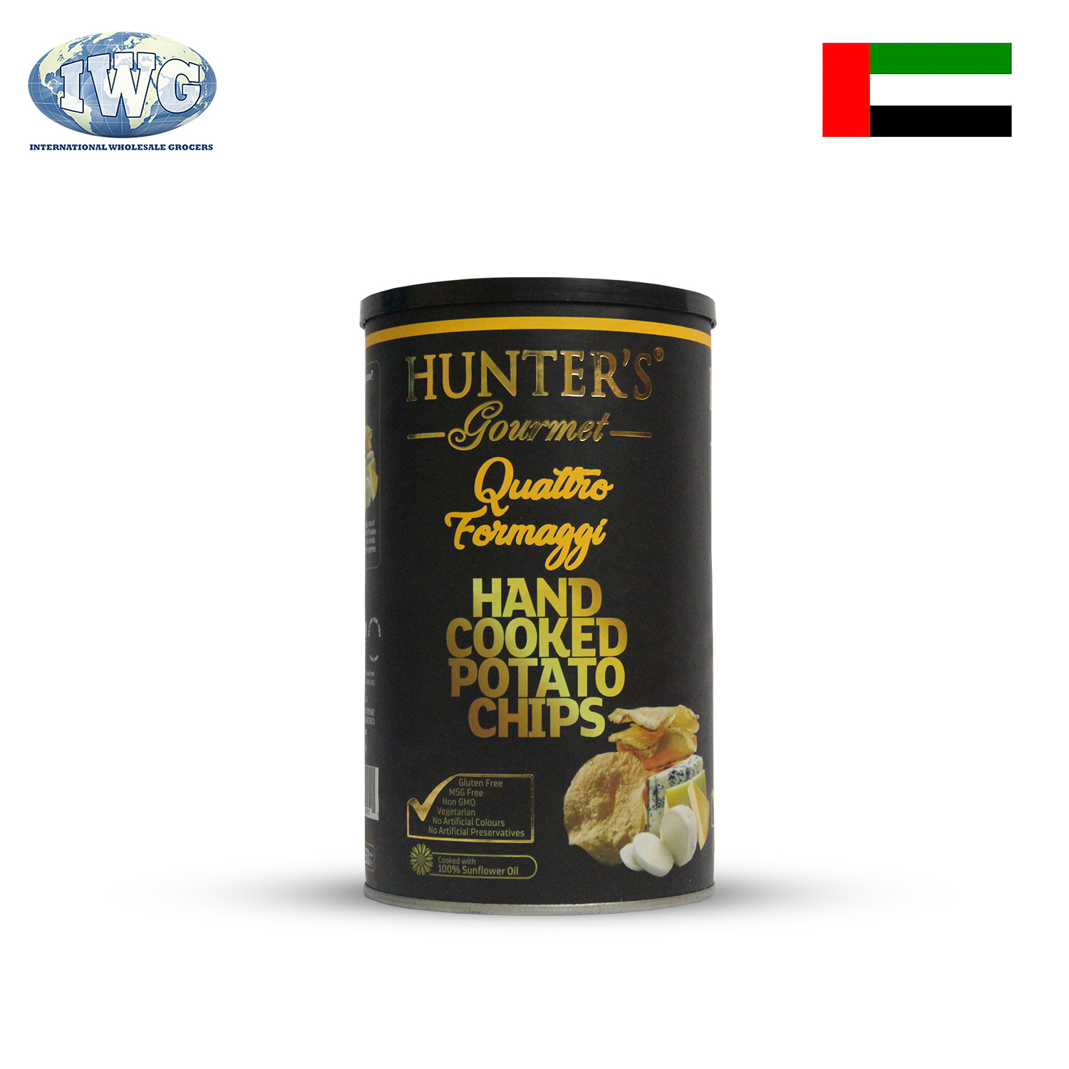 IWG Hunter Gourmet Chips Quattro Formaggi 150g Lazada PH