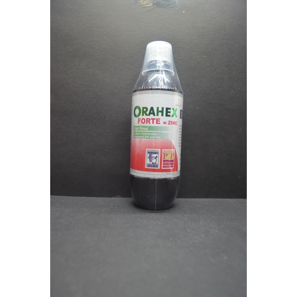 New 2023 Orahex Forte With Zinc Oral Rinse Mouthwash Dental Market