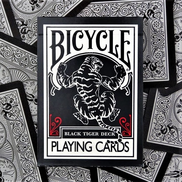 Bicycle Black Tiger (UV500 - Ohio) Playing Cards | Lazada PH