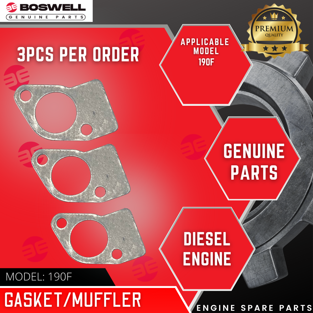 Gasket, Muffler / Washer Exhaust 190F for Single Piston Aircooled