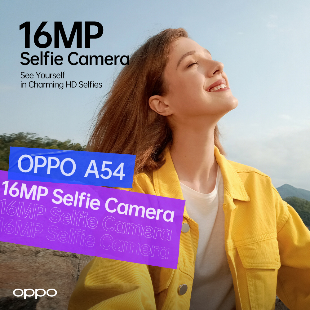 Oppo A54 Oppo Kamera Selfie 16mp OPPO A54 6+128GB Cellphone