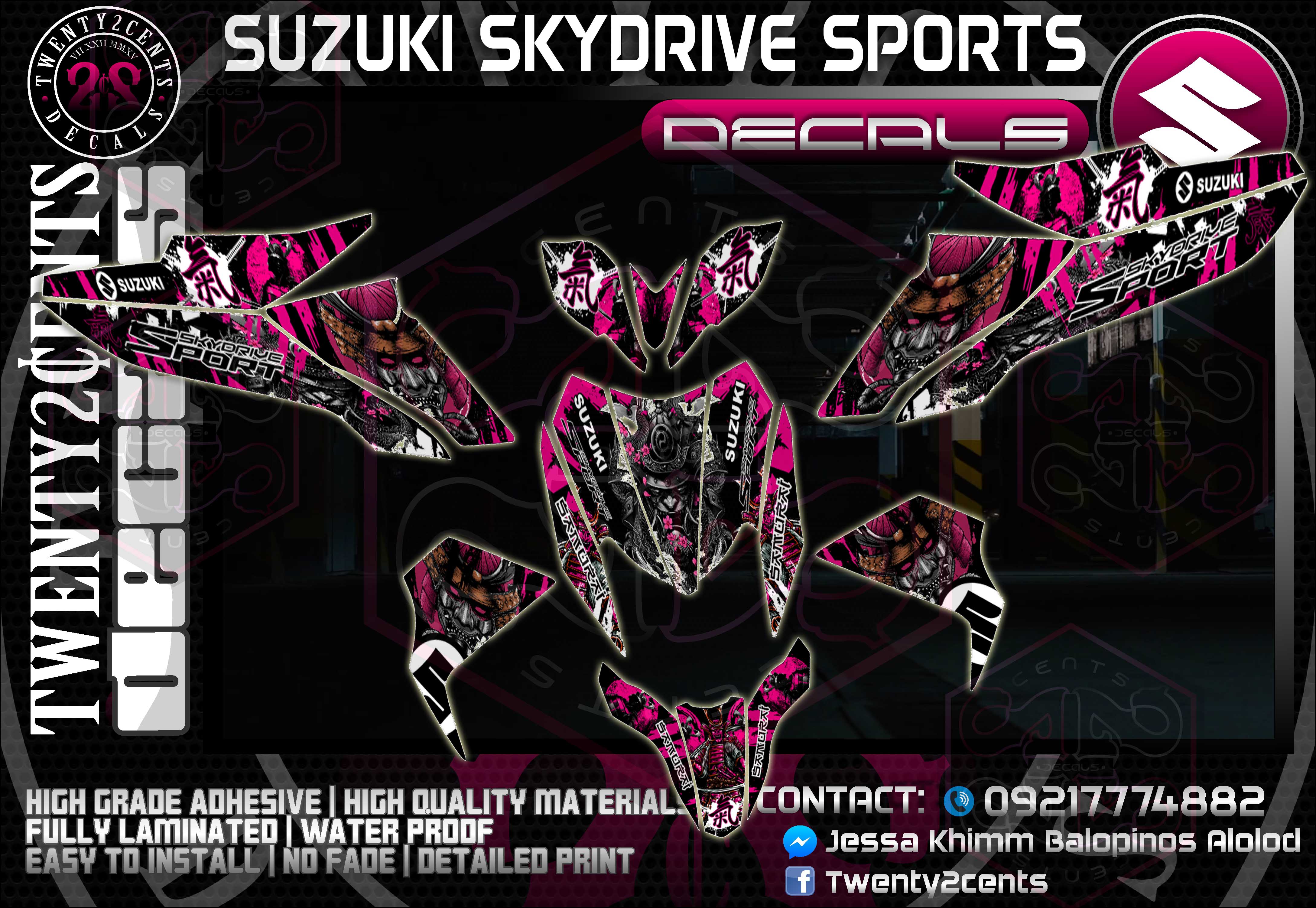skydrive sports decals Lazada PH