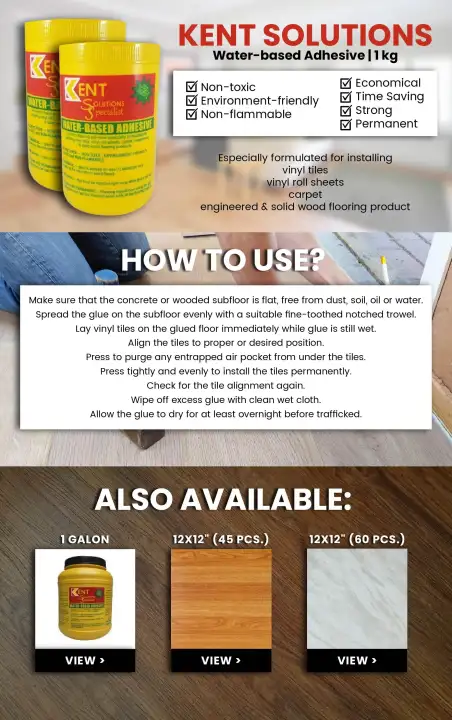 Kent Solutions Water Based Adhesive 1 Kilo Lazada Ph