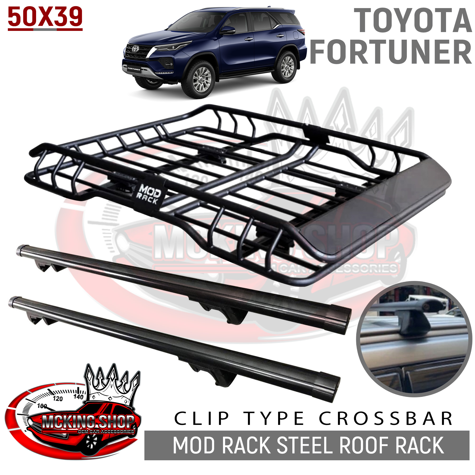 Toyota fortuner 2019 online roof rack