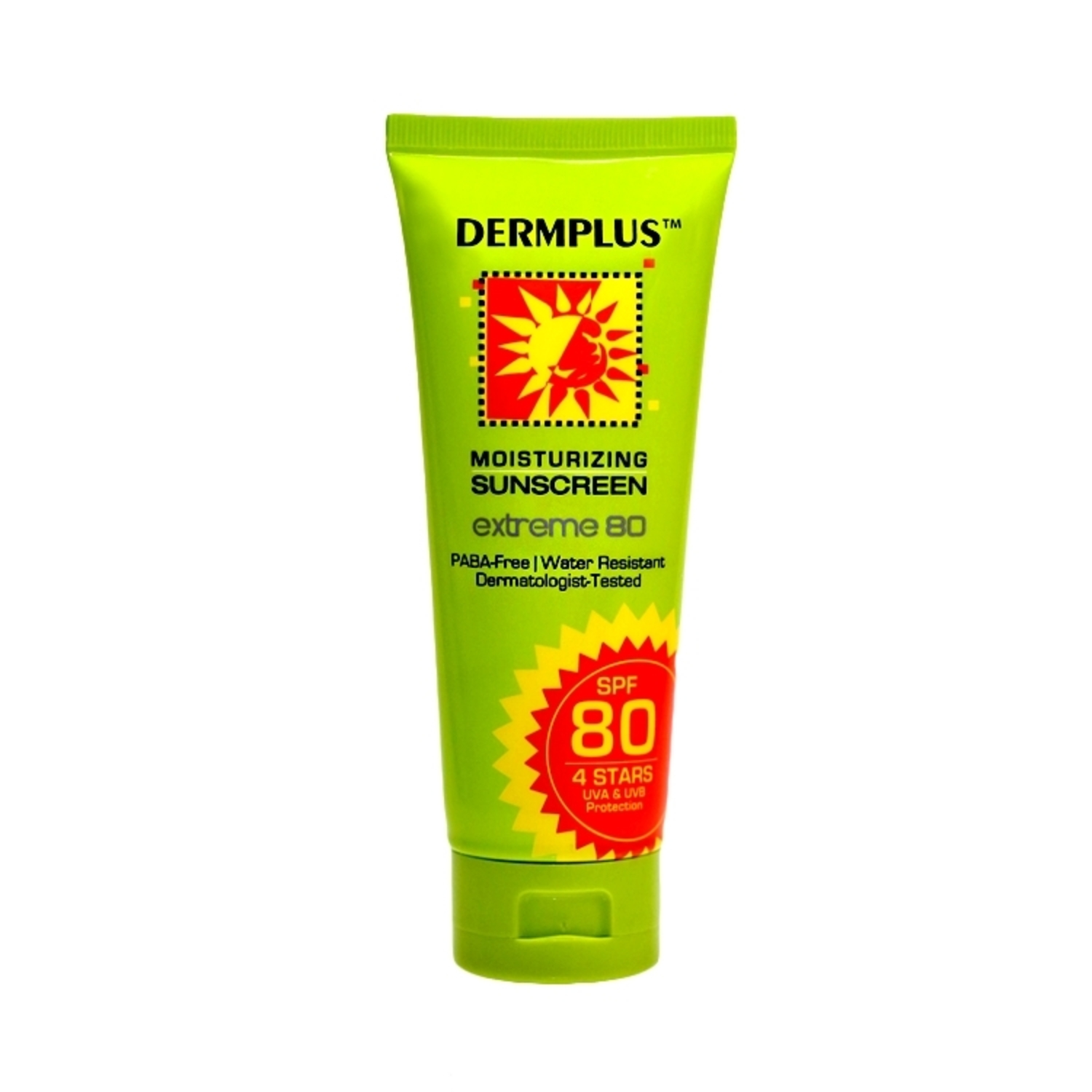 dermplus sunblock spf 80 review