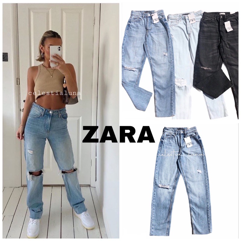 Buy Zara Straight Pants online | Lazada.com.ph