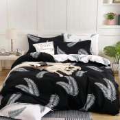 Korean Cotton Queen Size Bedsheet Set by Home Way