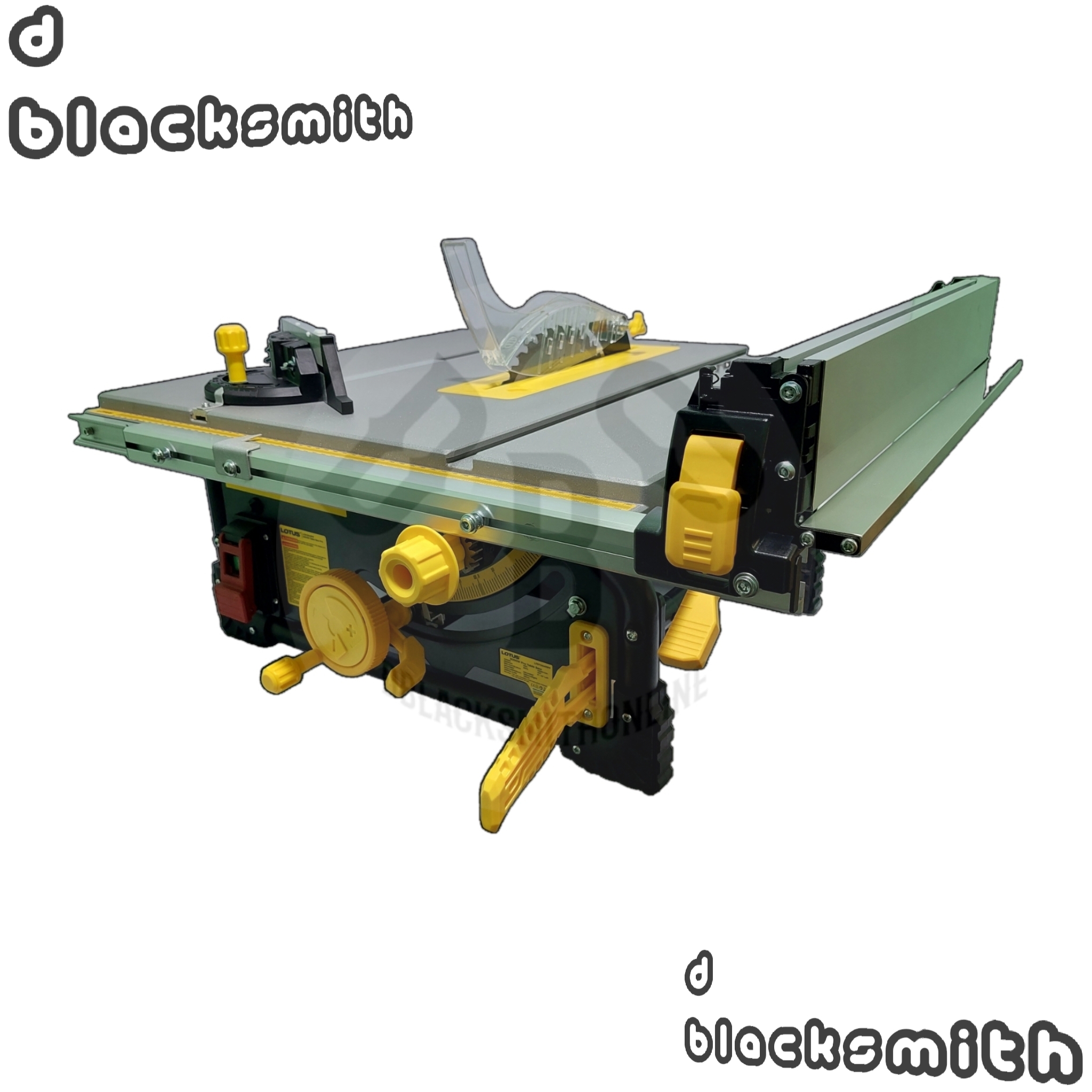 Lotus Jobsite Table Saw LTST254RPF PRO 2000W Rack & Pinion Fence Rails