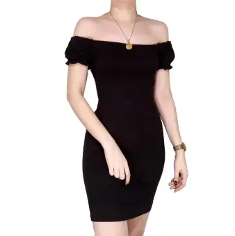 black dress lazada