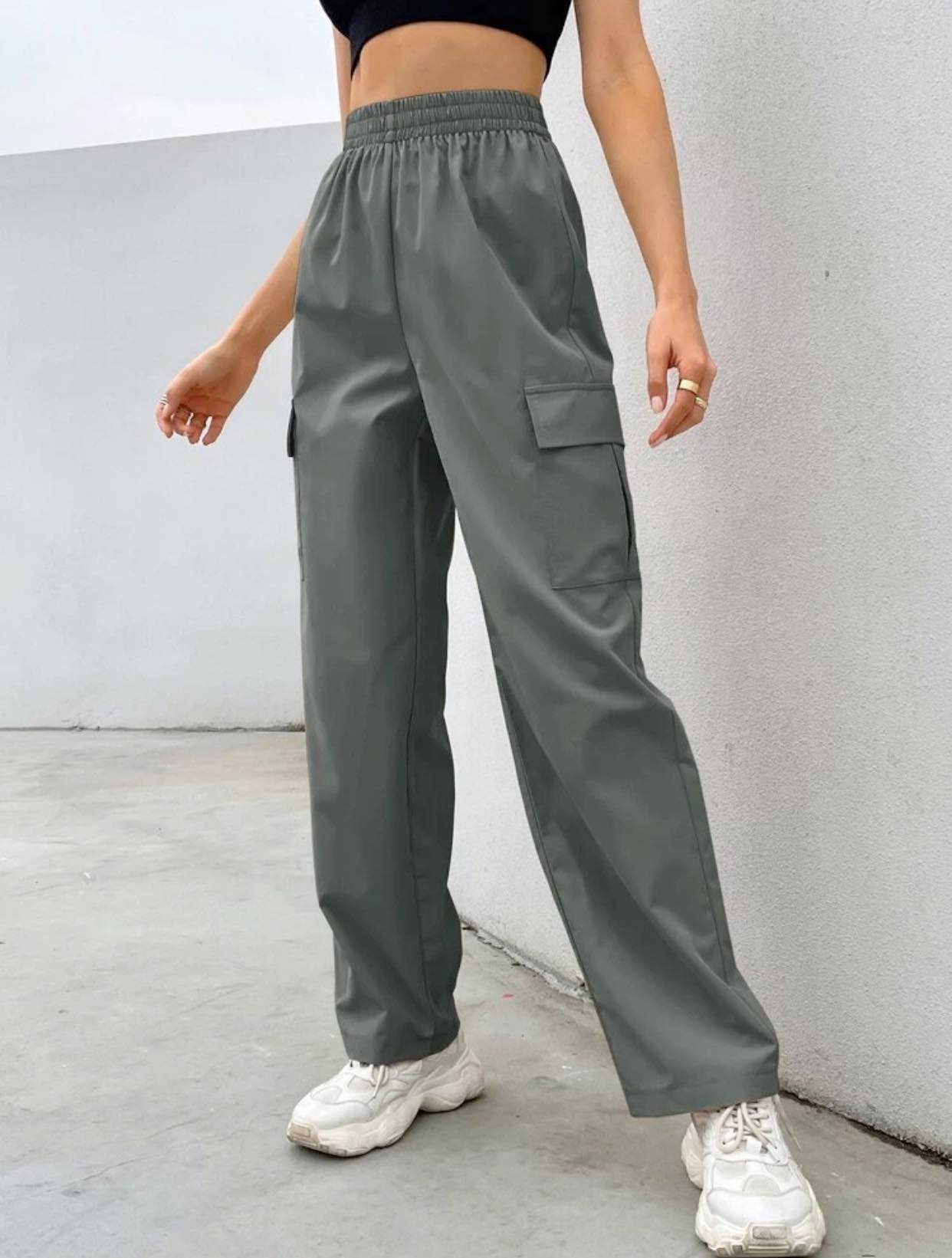 Flap Cargo Pants Taslan High Quality Fabric with Side Pocket ( HIGH ...