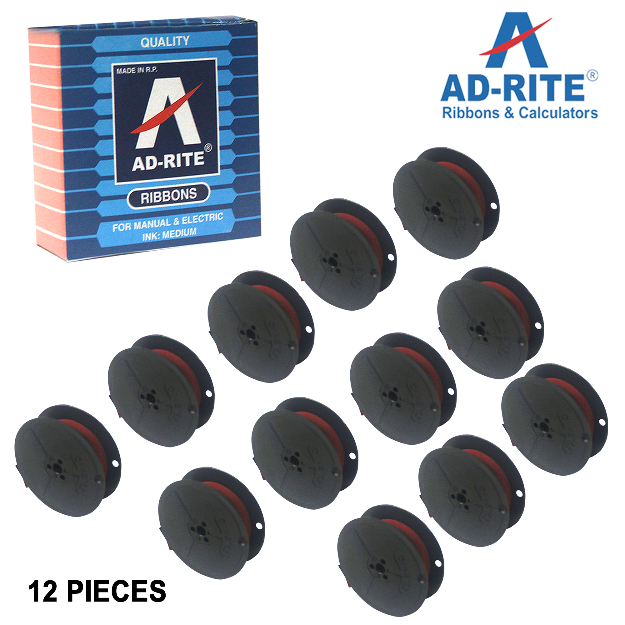 TYPEWRITER RIBBON AD-RITE OLYMPIA TYPEWRITER RIBBON INK RIBBON NYLON ...