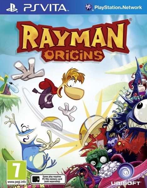 RAYMAN ORIG1NS, Playstation Vita Game, PS Vita Games, PSV, Mint