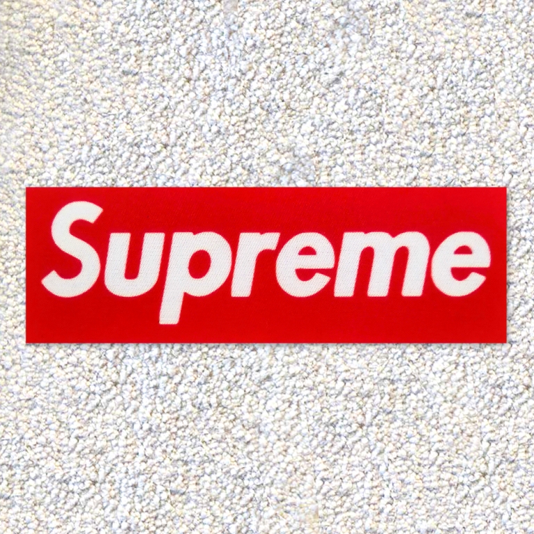 supreme sew on patch