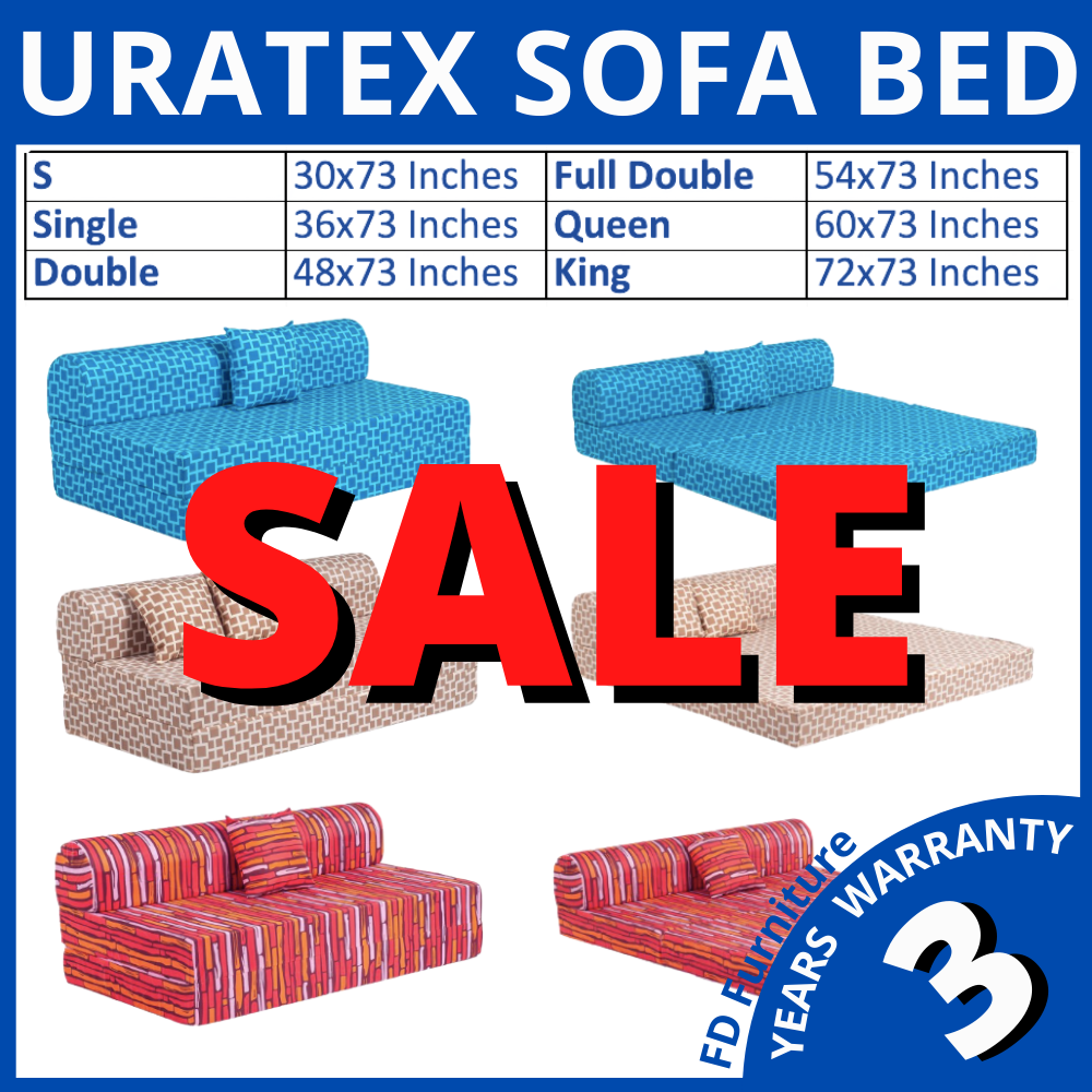 Original Uratex Neo Sofa Bed All Sizes