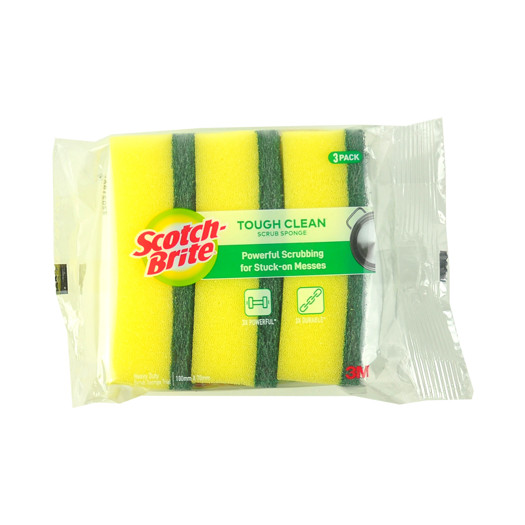 Scotch Brite Scrub Sponge Trial — .