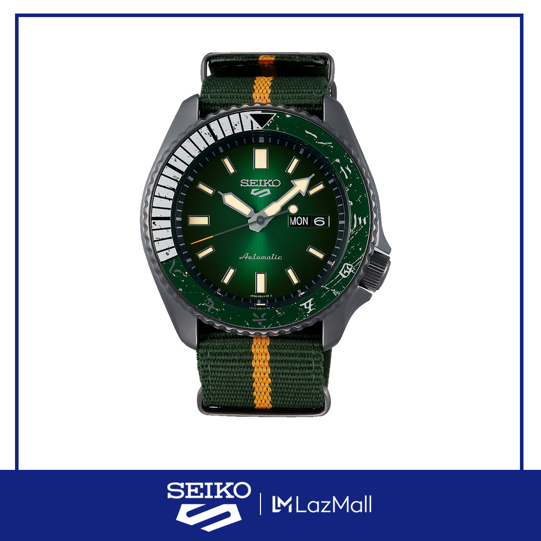 Seiko 5 Sports SRPF73K1 Men's Watch, Automatic w/ Manual Winding ...